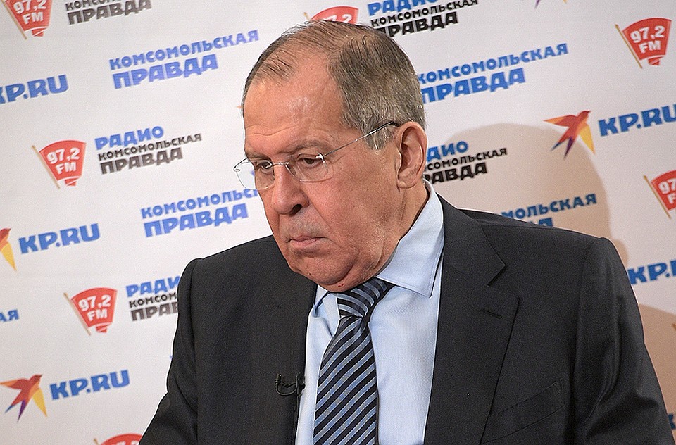 Глава МИД РФ Сергей Лавров. Фото: Михаил ФРОЛОВ