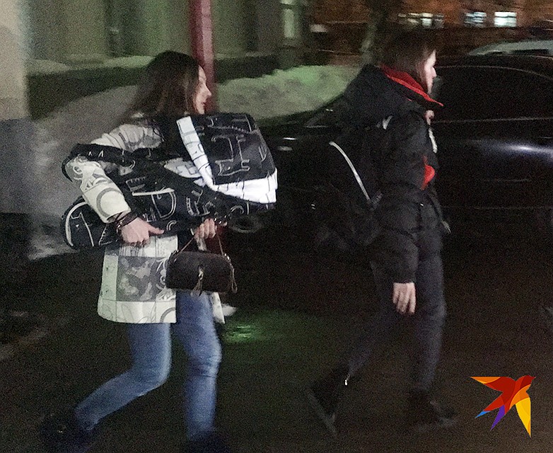 Жена Дениса Чуприкова принесла в суд их четырехмесячную дочь Фото: Александр РОГОЗА