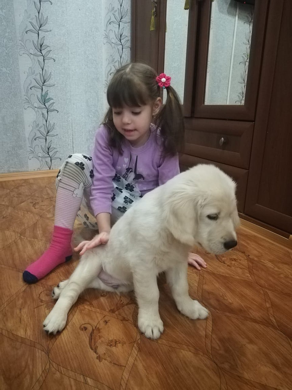 Вероника нашла нового верного друга. Фото: Ольга Уваева