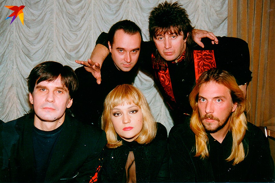 1995 год. Татьяна Буланова и группа "Летний сад".