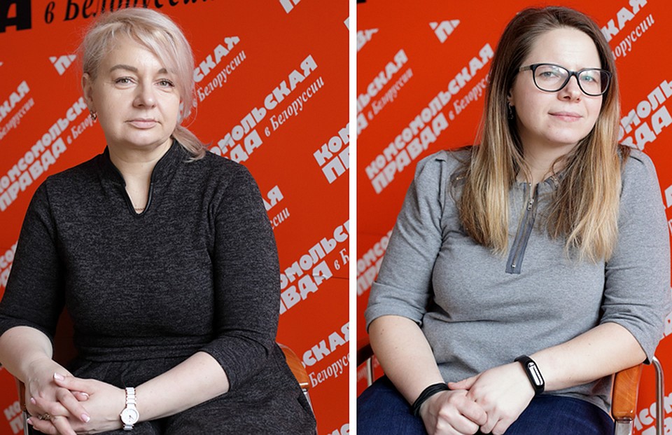 Слева направо: Елена Горбачевская и Татьяна Будник Фото: Святослав ЗОРКИЙ