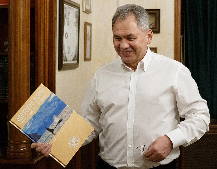 Во время интервью в московской Штаб-квартире РГО.