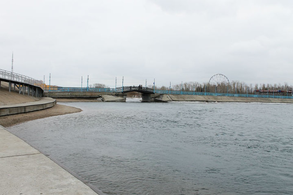 Тот самый мостик, где едва не утонул мальчик. Фото: ГУ МЧС России по Иркутской области.