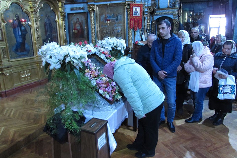 Икона «Одигитрия Байтальская» будет находиться в Кишиневе до Пасхи Фото: Леонид РЯБКОВ