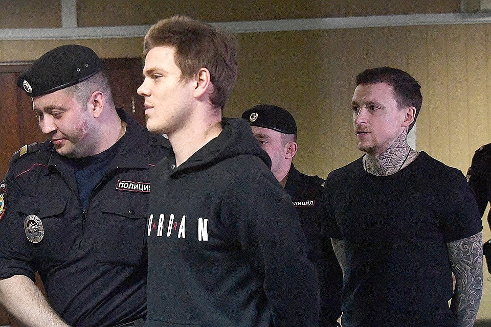 На пятый день суд по делу Кокорина и Мамаева превратился в рутину Фото: Владимир ВЕЛЕНГУРИН