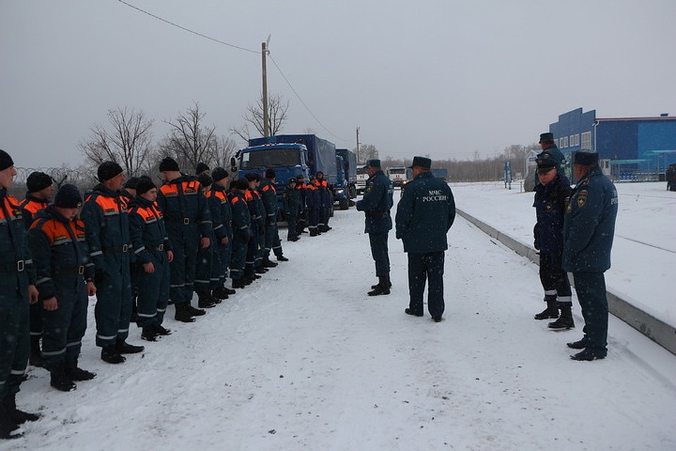 Вторая группировка спасателей отправилась на «бурейскую аномалию» Фото: ГУ МЧС России по Хабаровскому краю