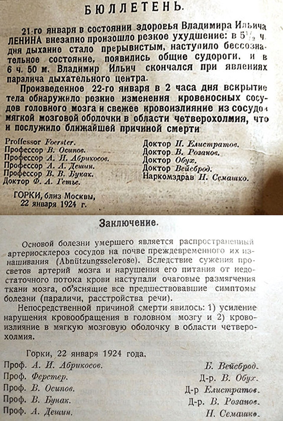Горки, 1924 г.