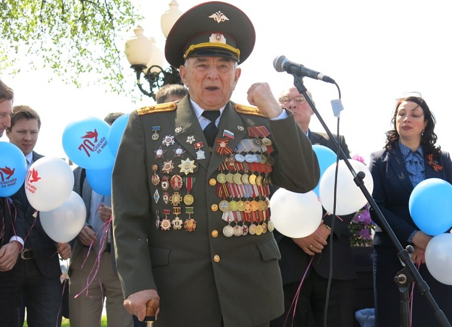 Герой Сталинградской битвы Николай Щербаков.