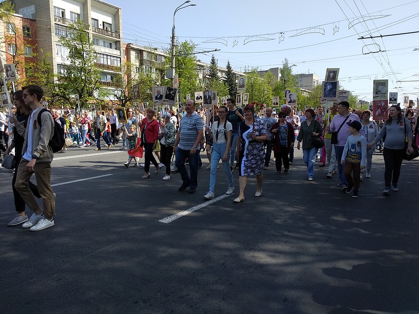 "Бессмертный полк"-2019 Фото: Сергей МОРКОВКИН