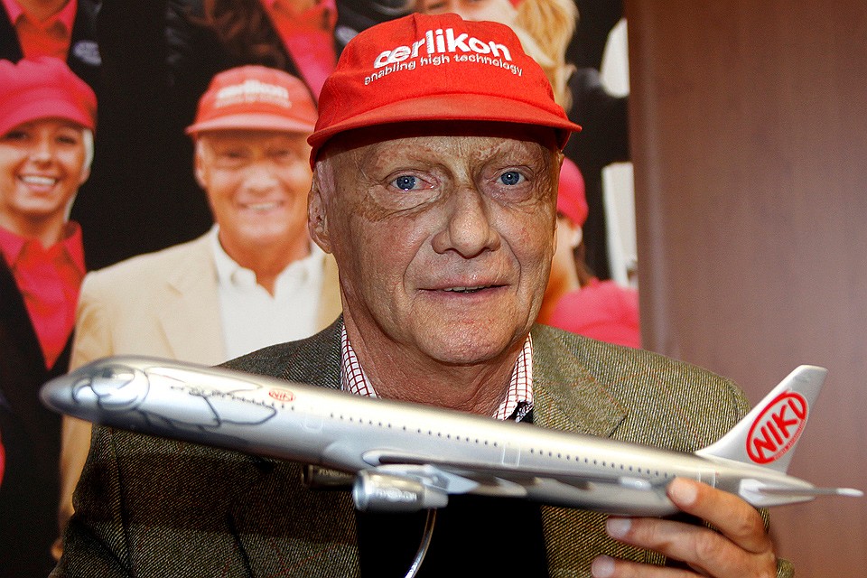 Ники Лауда был совладельцем Niki Airlines, небольшой австрийской авиакомпании. Фото: REUTERS
