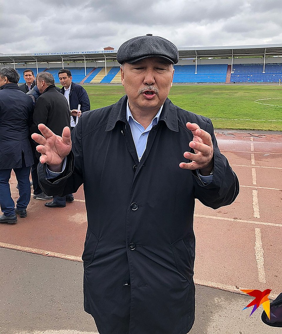 Кандидат в президенты от Профсоюзов Амангельды Таспихов честно признаётся, что при Назарбаеве на выборы бы не пошёл Фото: Александр ГРИШИН