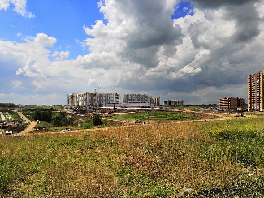Новая школа в микрорайоне Фото: Ася ЖУКОВА