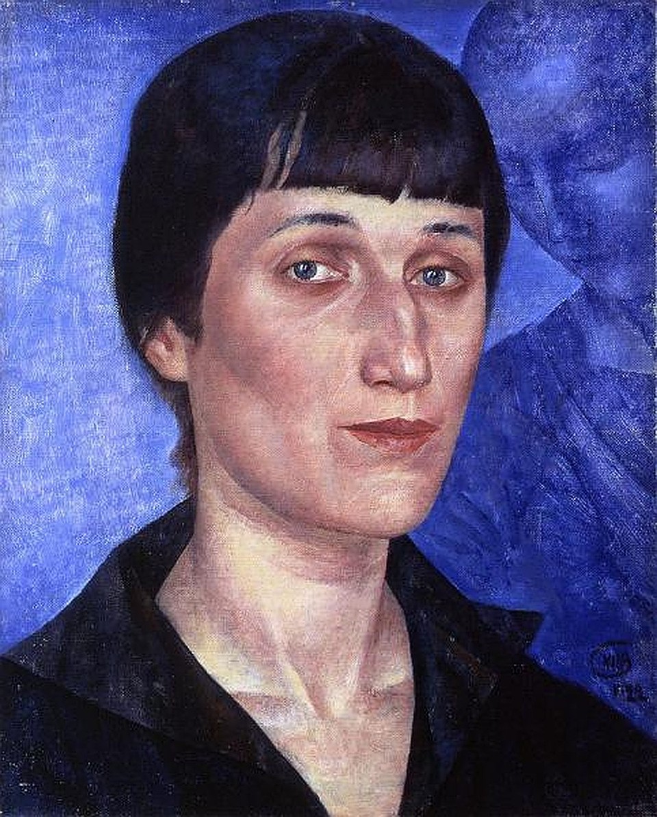 Анна Ахматова, портрет художника Петрова-Водкина