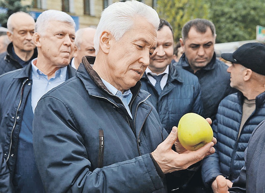 Глава Дагестана: «Это не Васильев сюда пришел, это Россия пришла». Фото: president.e-dag.ru
