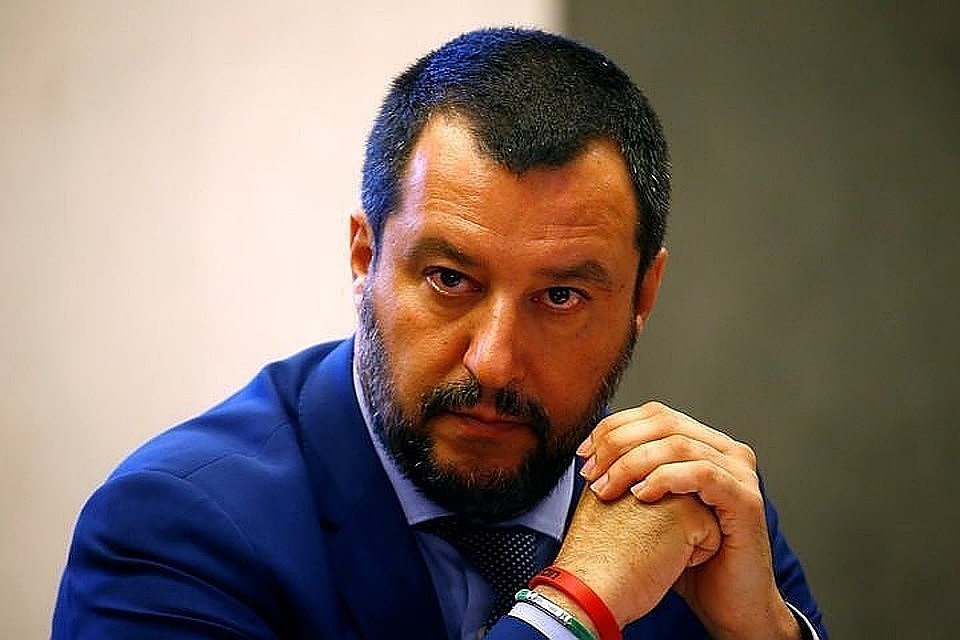 Bице-премьер правительства Италии и одновременно глава МВД Итальянской республики Маттео Сальвини сообщил, что группа украинских националистов готовила на него покушение Фото: REUTERS