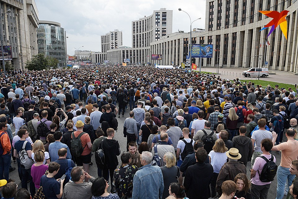 Устроители митинга на Сахарова в Москве поставили ультиматум столичным властям Фото: Михаил ФРОЛОВ