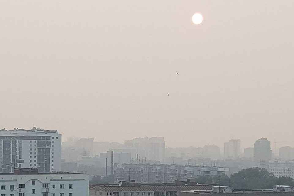 От смога спрятаться в закрытой квартире не получится. Фото: Евгений МИХАЙЛОВ.