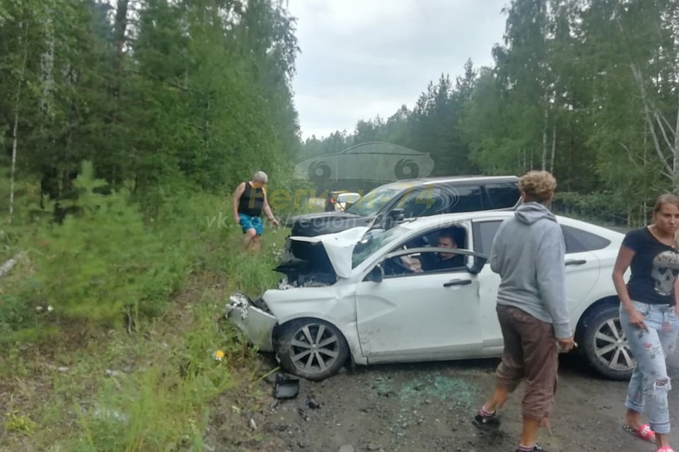 В ДТП пострадали три человека. Фото: группа «Регион-74 | Челябинск»/vk.com