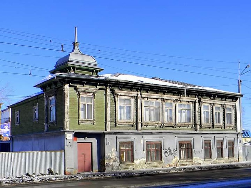 Так дом выглядел до начала реконструкции. Фото: Юрий Латышев