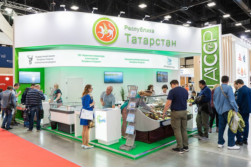 На выставке были представлены рыбные регионы России. Автор фото: Expo Solutions Group
