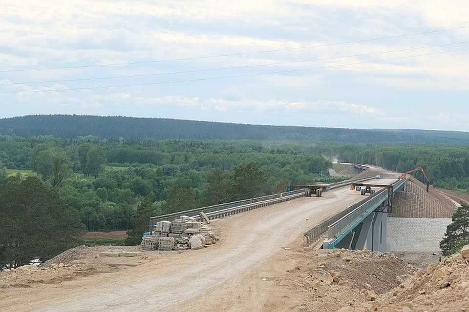 Обход Чусового по-прежнему строится. Сайт правительства Пермского края.