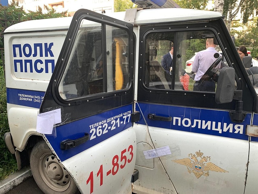 На время следствия машину опечатали. Фото: СУ СКР по Свердловской области