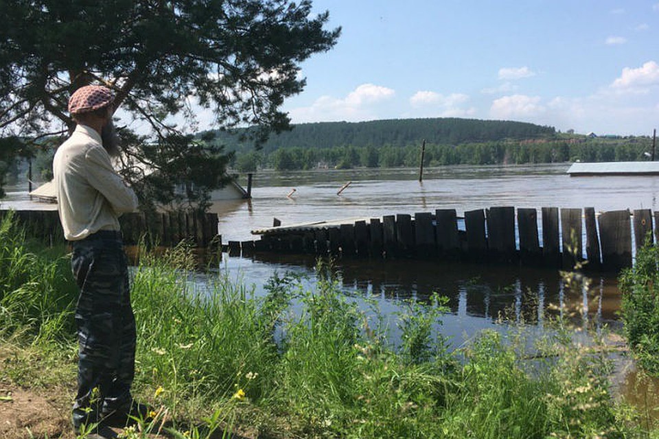 Июль 2019 года. Затопленный Тулун. Фото: Николай ТЕКАЛОВ