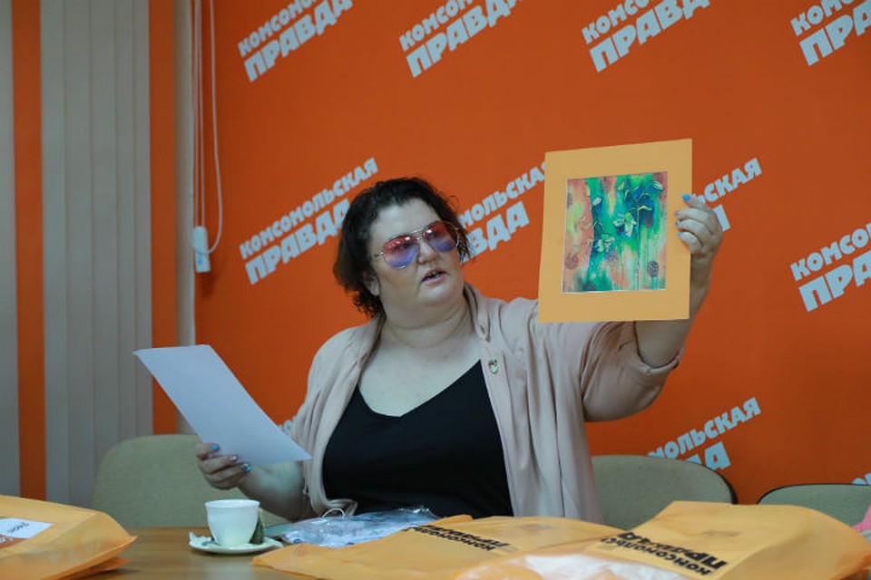 Анастасии Литвинчук в подарок - картина Фото: Мария ЛЕНЦ