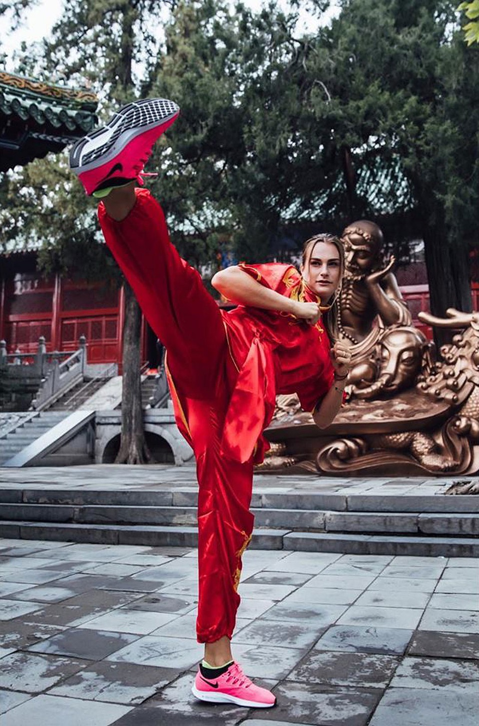 Кажется, Арины была бы хороша и в боевых искусствах. Фото: instagram.com/sabalenka_aryna