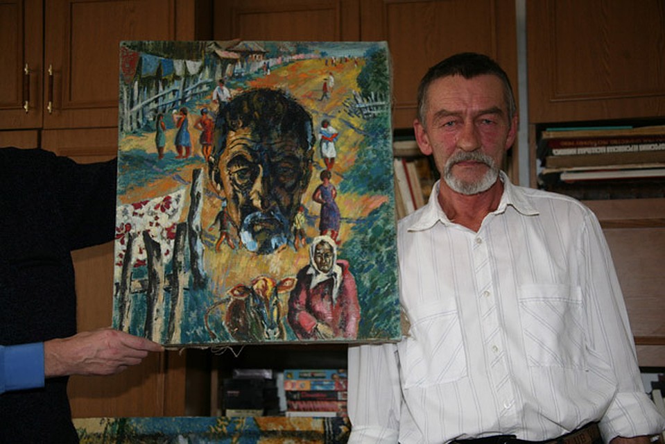 Александр Суханов живой и на картине.