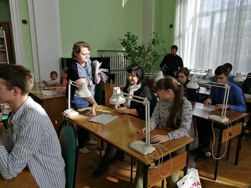 На выполнение заданий участникам отводилось 45 минут. Фото: Екатерина САФЕТИНА