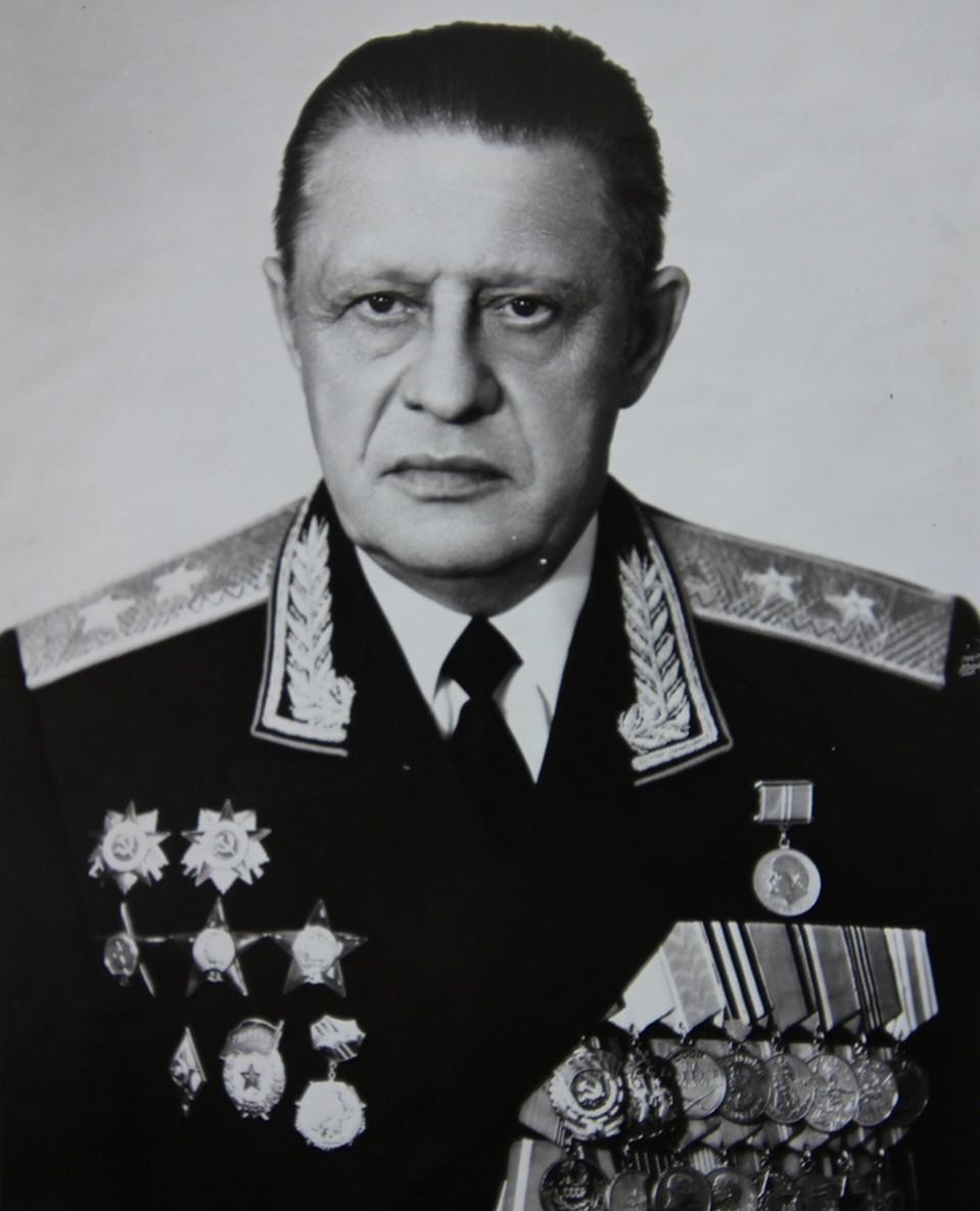 Генерал Калинин в 1991 году.