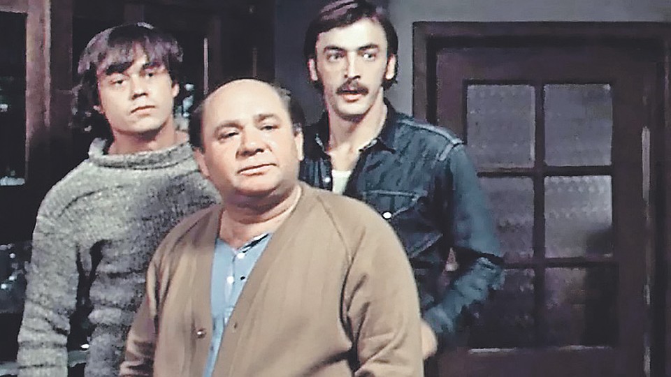 Кадры из фильма «Старший сын»: Николай Караченцов, Евгений Леонов, Михаил Боярский. Фото: Кадр из фильма