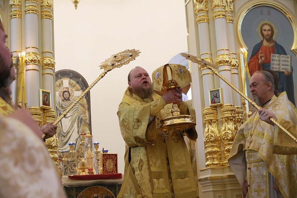 100-летие Михаила Калашникова: В Курье освятили храм Знамения Пресвятой Богородицы Фото: Олег УКЛАДОВ