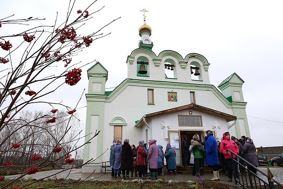 Прощание состоялось в храме, на который бабушки собирали деньги с помощью выступлений Фото: Амир Закиров