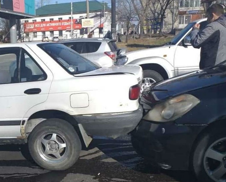 В результате аварии травмы получили незадачливая автолюбительница и трехлетний мальчик. Фото: соцсети