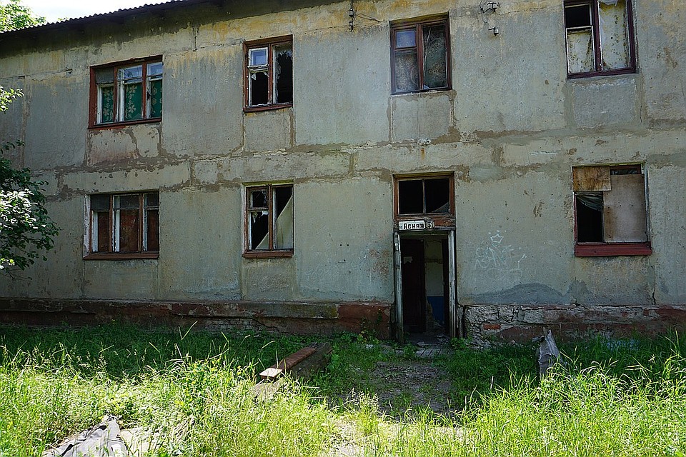 Один из домов в поселке Гагарина. Фото: Юлия АНДРИЕНКО