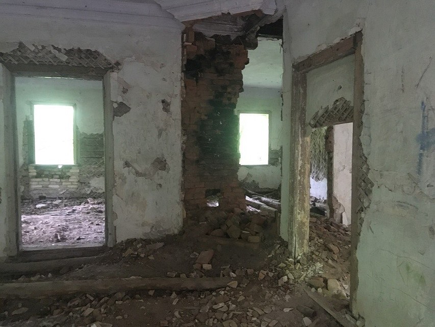 Главный дом усадьбы изнутри. Фото: Юлия ДИДЕНКО