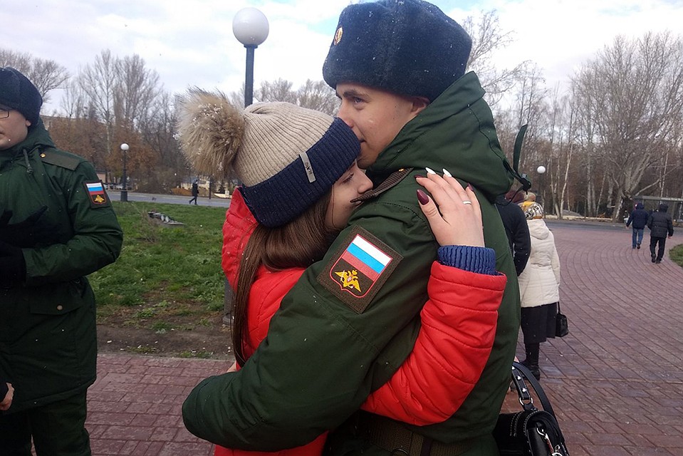 Торжественная отправка призывников в Липецке Фото: Пресс-служба администрации Липецкой области.