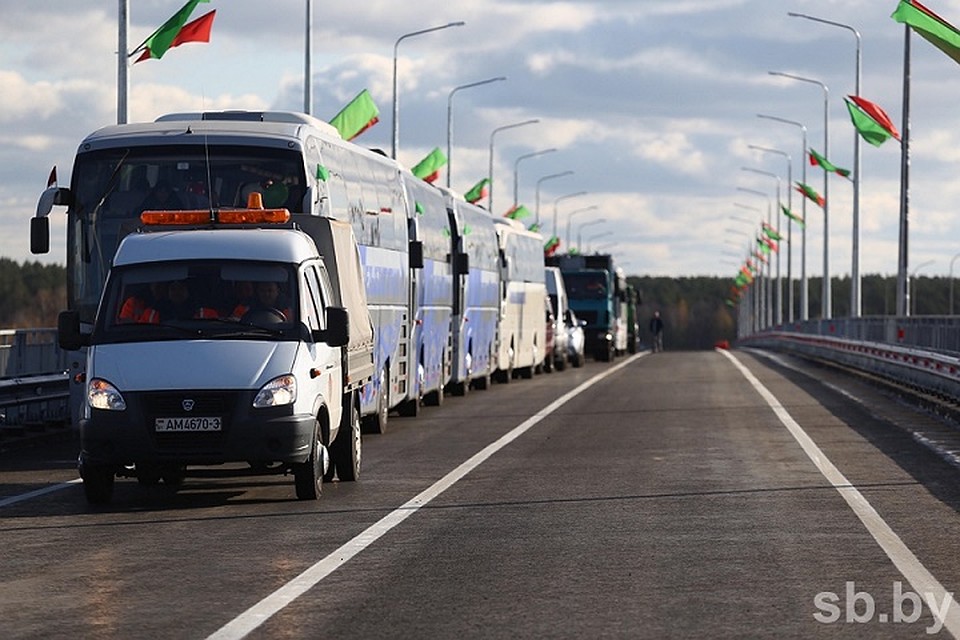 Открытие моста "уведет" транспортный поток с улиц областного центра. Фото: sb.by.