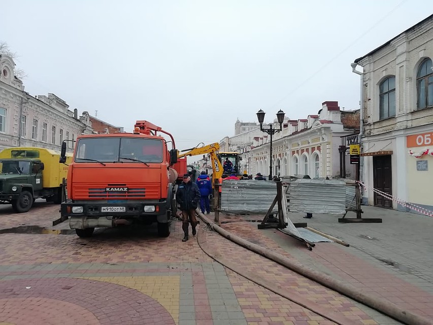 Угрозы затопления подвалов нет Фото: Пресс-служба администрации города Тамбова