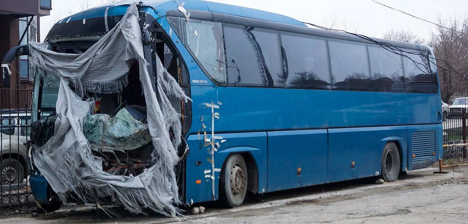 Автобус будто из фильма ужасов Фото: Светлана МАКОВЕЕВА