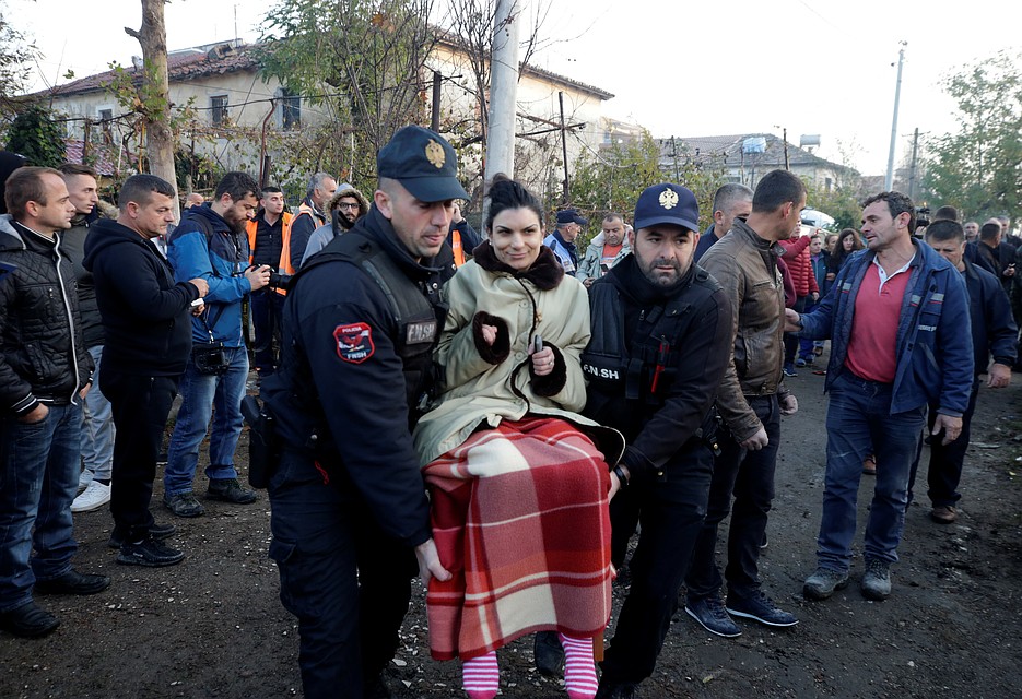 Это уже второе разрушительное землетрясение в Албании за последние два месяца Фото: REUTERS