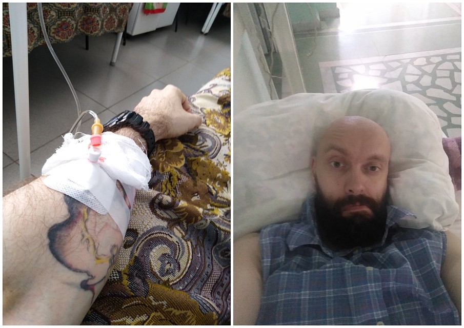 Павел прошел шесть циклов химиотерапии в челябинском онкоцентре Фото: Личная страница героя публикации в соцсети