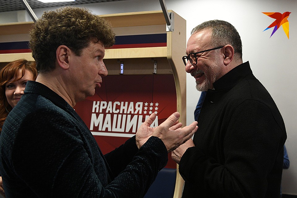 Евгений Маргулис с Сергеем Минаевым Фото: Михаил ФРОЛОВ