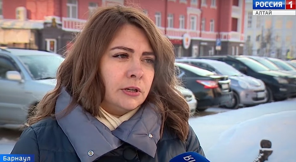 Ольга Лукианенко, жительница Казённой Заимки. Фото: скриншот видео vesti22.tv