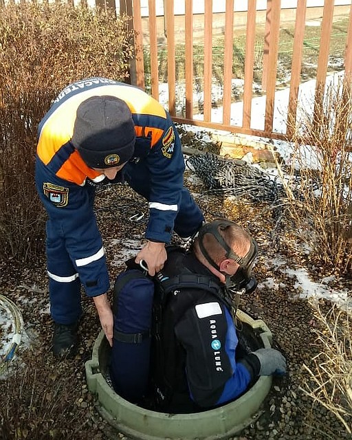 Погибших вытащили из коллектора. Фото: ГКУ Ростовской области "РО ПСС"