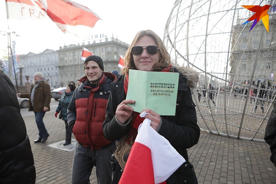 На акции много молодежи. Фото: Святослав ЗОРКИЙ