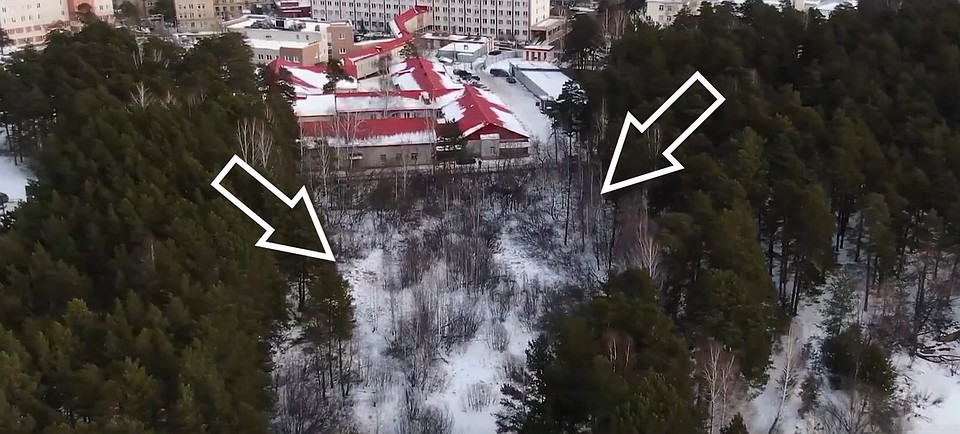Скрин вида с квадрокоптера. Фото: 1obl.tv