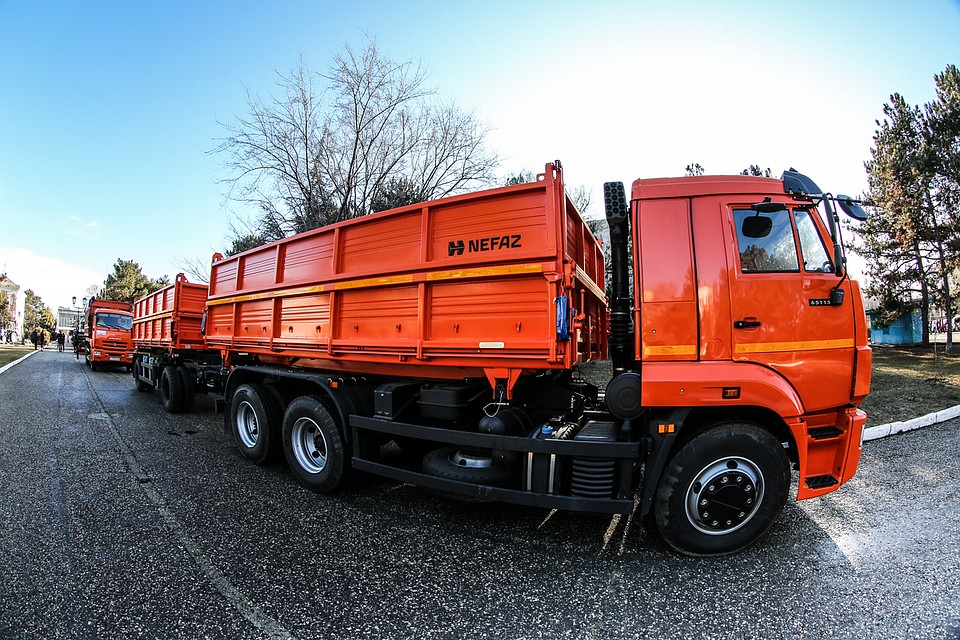 Новенькие КамАЗы